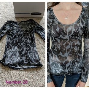Sheer Long sleeve Shirt
